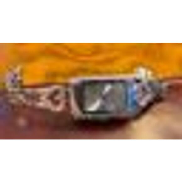 Women's 20mm Silver Tone Cote d'Azur Watch, Crystal Accented Bracelet Band - Picture 2 of 3